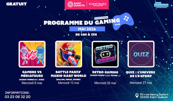 Gaming Club Mai 2026