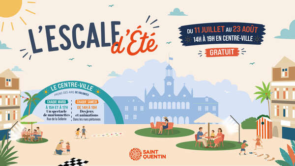 Cet été faites escale en centre-ville !