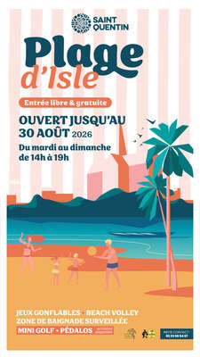 La plage d’Isle