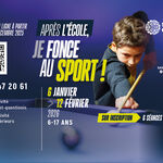 Après l'école, je fonce au sport !