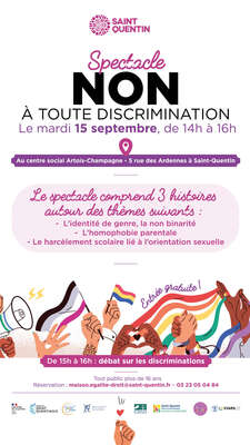 Dites non aux discriminations !