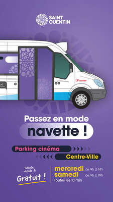 Profitez de la navette gratuite !