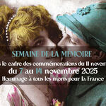Semaine de la Mémoire organisée autour du 11 novembre